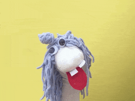 puppet what GIF by Hazelnut Blvd
