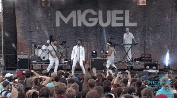 pitchfork music festival miguel GIF by Pitchfork