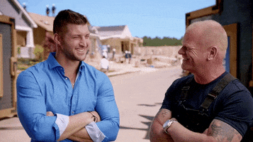 tim tebow smile GIF by Home Free