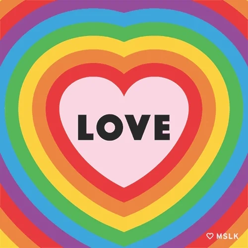 love is love pride GIF by MSLK Design