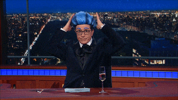 stephen colbert hair GIF by The Late Show With Stephen Colbert