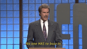 No One Has To Buzz In Will Ferrell GIF by Saturday Night Live