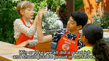 be proud good or bad GIF by MasterChef Junior