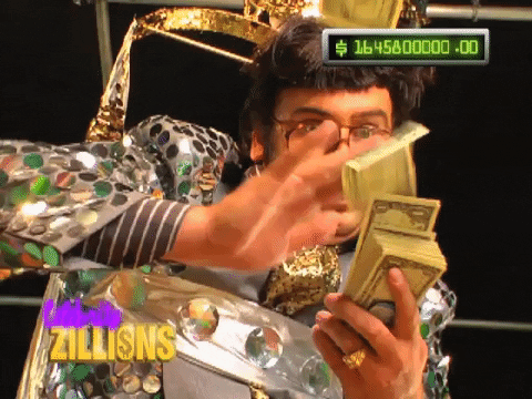 Make It Rain Money GIF by Tim and Eric - Find & Share on GIPHY