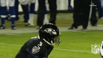 Head Down Baltimore Ravens GIF by NFL