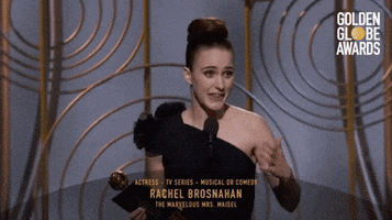 rachel brosnahan GIF by Golden Globes