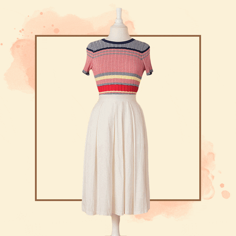 antigua fashion vintage dress skirt GIF