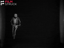 jean renoir skeleton GIF by FilmStruck