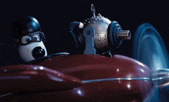 High Five Wallace And Gromit GIF by Aardman Animations