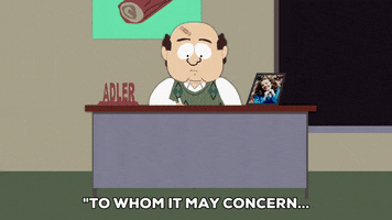 writing working GIF by South Park 