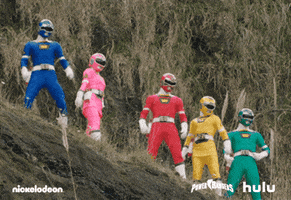 Power Rangers Nickelodeon GIF by HULU