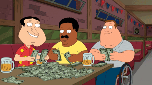 counting money GIF by Family Guy