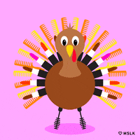 Thanksgiving Day Beauty GIF by MSLK Design