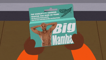 condoms mamba GIF by South Park 