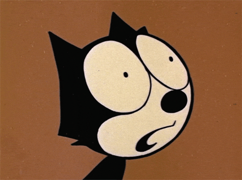 cartoon eyes felix yikes hypnotizing GIF