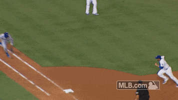Sliding Chicago Cubs GIF by MLB