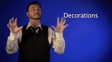sign language decorations GIF by Sign with Robert