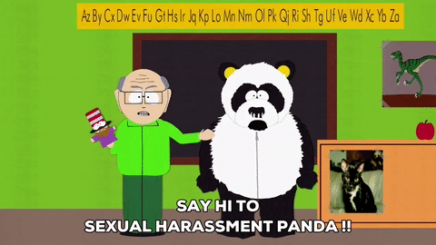 Image result for sexual harassment panda