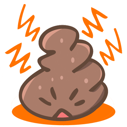 emoji poop GIF by Geo Law