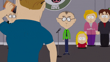 stand up pc GIF by South Park 