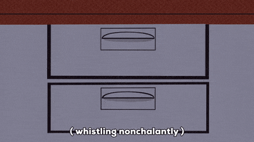 wall drawers GIF by South Park 