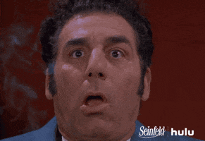 Shocked Seinfeld GIF by HULU