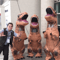 Jurassic Park Cosplay GIF by Comic Con
