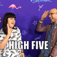 high five lionsgate GIF by Dirty 30 Movie
