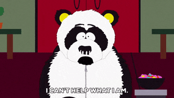 sexual harassment panda bear GIF by South Park 
