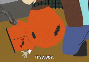 kenny mccormick victim GIF by South Park 