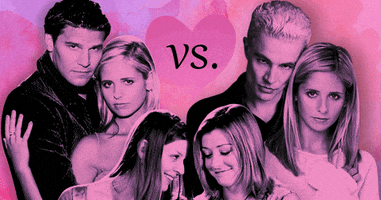 buffy the vampire slayer tv couples GIF by Vulture.com