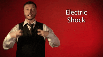 electric shock GIF by Sign with Robert