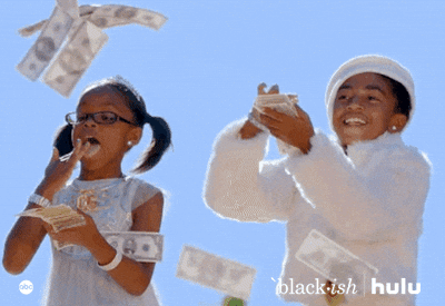 blackish make it rain GIF by HULU