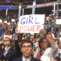 Girl Power Crowd GIF by Democratic National Convention