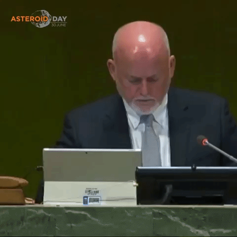 asteroidday  GIF