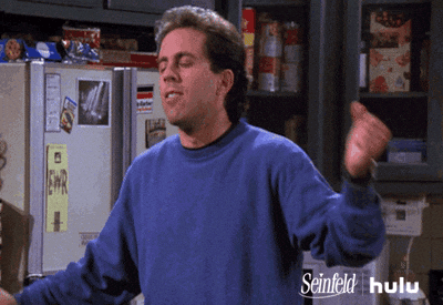Image result for seinfeld gif, oh darn