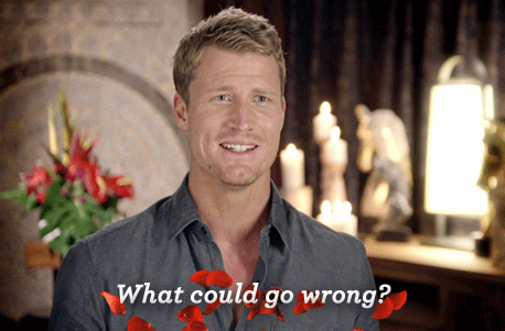 Richie What Could Go Wrong GIF by The Bachelor Australia - Find & Share on GIPHY