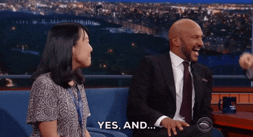 key and peele yes GIF by The Late Show With Stephen Colbert