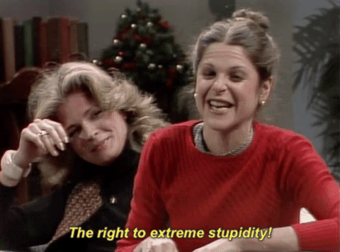 Gilda Radner Right To Extreme Stupidity League GIF by Saturday ...