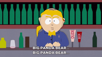 bar considering GIF by South Park 