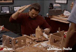 Frustrated Parks And Recreation GIF by HULU