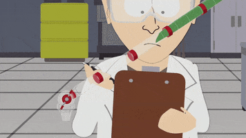 scientist tubes GIF by South Park 