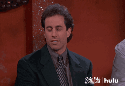Jerry Seinfeld Eye Roll GIF by HULU - Find & Share on GIPHY