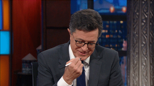 stephen colbert give it to me gif