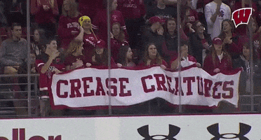 College Hockey GIF by Wisconsin Badgers