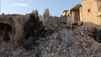 destruction GIF by euronews