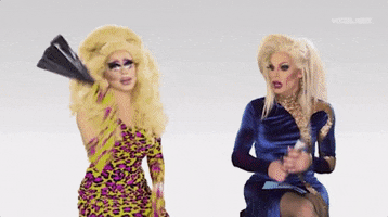 Shade Be Quiet GIF by THE TRIXIE & KATYA SHOW