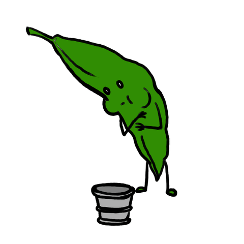 Sick Green Bean GIF