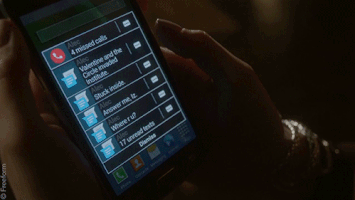 cell phone GIF by Shadowhunters