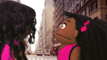 real housewives fight GIF by Fluffy Friends